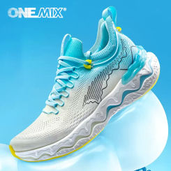 ONEMIX 2024 New Women Jump Rope Air Cushion Sshoes Sports Breathable Comfortable Walking Running Shoes Men Sneakers