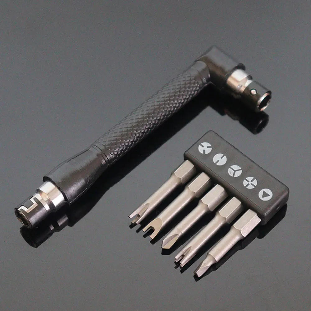 Description Picture 2 of item5Pcs Special-shaped Screwdriver Set 50mm U-shaped Y-Type Triangle Inner Cross Three Points Screwdriver Bit Tool