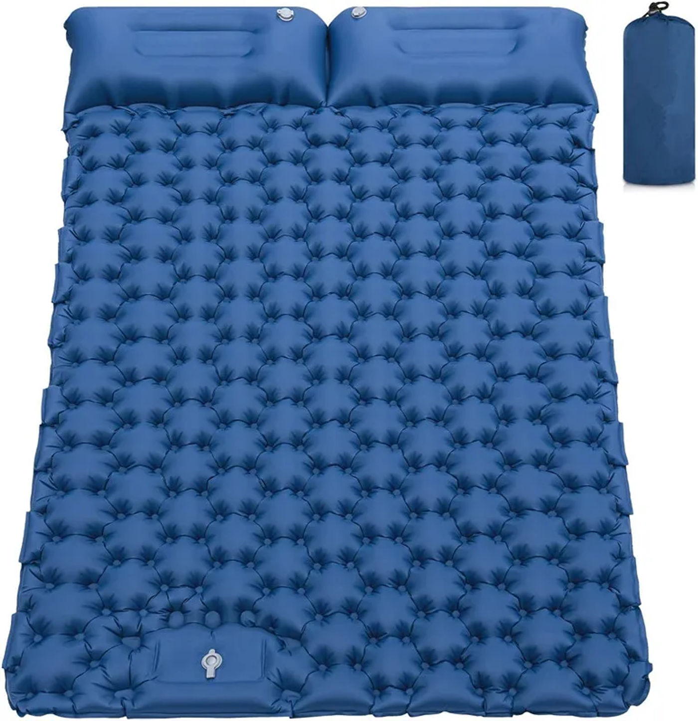 Description Picture 4 of itemCamping Air Matt Double Sleeping Pad Inflatable Air Mat with Pillow Air Mattress Nature Hike Waterproof Folding Sleeping Mat