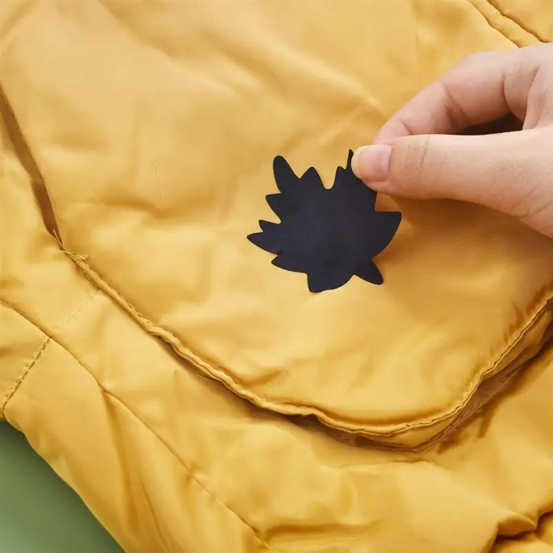 Description Picture 4 of itemDIY Repair Clothed Self Adhesive Black Patches For Down Jackets Pants Clothes Repair Washable Patch Apparel Sewing Fabric