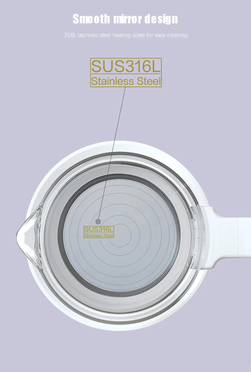 Description Picture 5 of item1.2L Electric Water Kettle Infant Thermostatic Milk Regulator Baby Kettle Keep Warm 24 Hours Smart Insulation Pot Milk Warmer