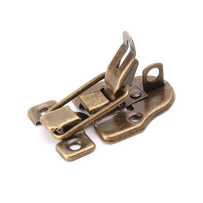 Description Picture 2 of itemVintage Lock Antique Metal Buckle Suitcase for Case Toggle Lock Hasp for