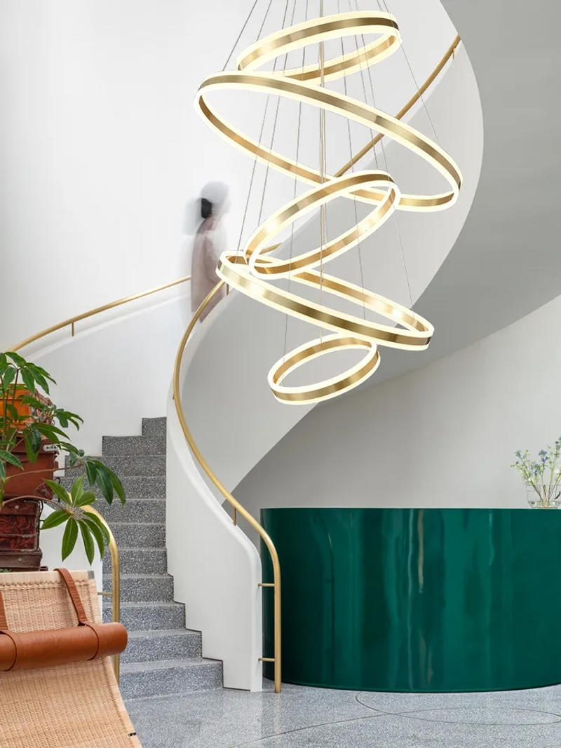 Description Picture 6 of itemModern dine dining room Pendant lights indoor lighting Ceiling lamp hanging light led Chandeliers for living room indoor lightin