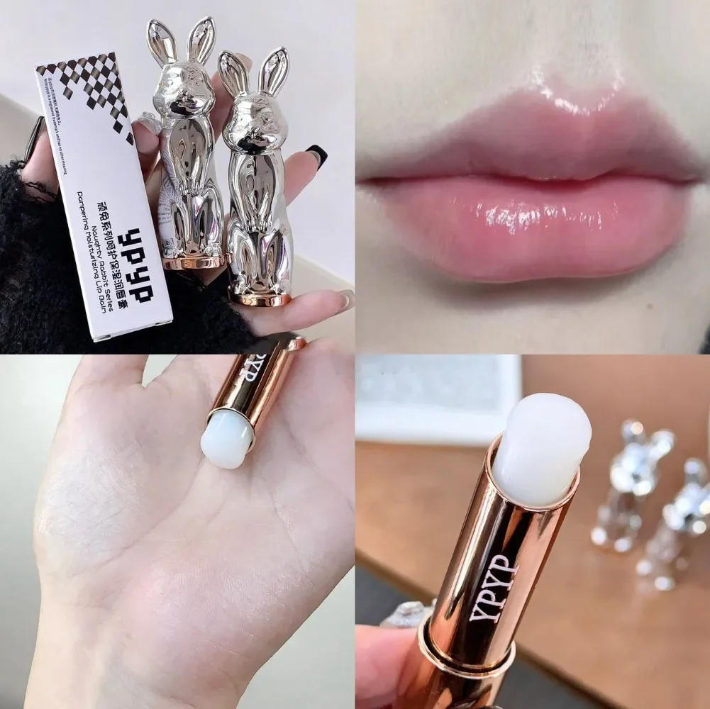 Description Picture 2 of itemBlack Rose Lip Balm Color Change Gloss Transparent Moisturizing Lip Tint Moisturizing  Not Dryness Lipstick Makeup Base Care