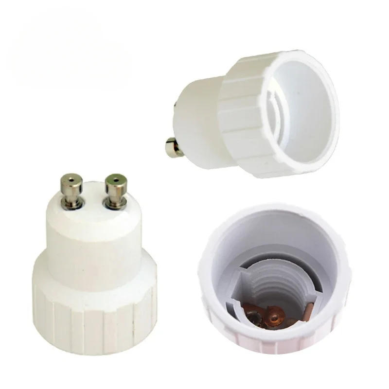 Description Picture 5 of item5/10/20PCS GU10-E14 Bulb Holder GU10 To E14 LED Lamp Base Converter Socket Fireproof Flame Retardant Material Light Base Holder