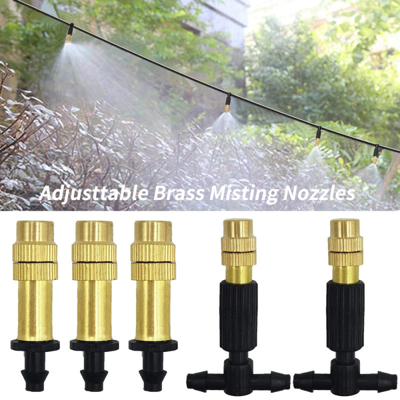 Description Picture 5 of item5-50M Garden Micro Drip Irrigation Automatic Watering System Kit Timer Controller DIY Mist Spray Cooling for Potted Plants