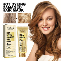 100g Eelhoe Keratin Hair Neck Cream Repair Hairs Damage Dry and Dry Manic Moisturizing Soft Hair Care Keratin Hair Treatment