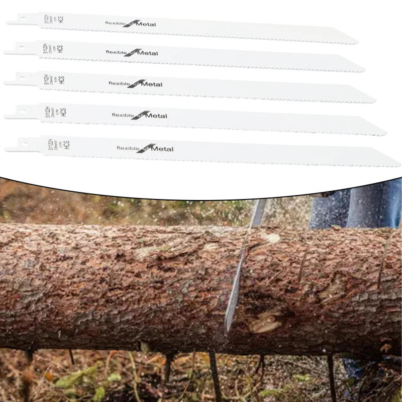 Description Picture 5 of item5pcs 225mm Reciprocating Saw Blade BI-Metal Saber Saw Handsaw Multi Saw Blade For Wood Metal Plastic Pipe Cutting Power Tool
