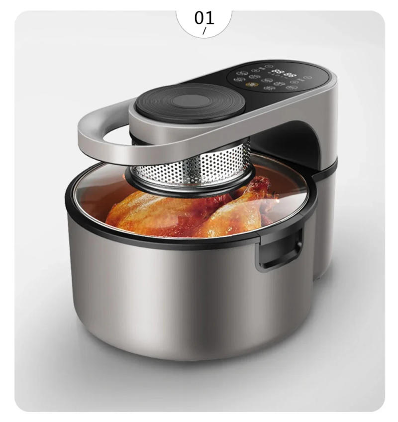 Description Picture 3 of itemAmerican Air Fryer Home Commercial Large Capacity Intelligent Oil-Free Multi-Functional Chips Machine Oven Chicken Wings Leg