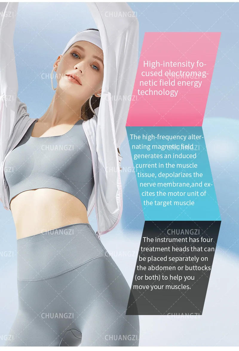 Description Picture 6 of itemEMSzero Muscle Stimulation NEO RF Electromagnetic 2024 Body EMSzero Mini Body Sculpting Machine Fat Removal