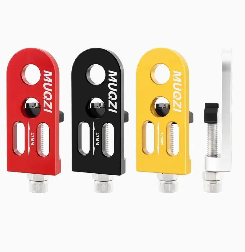 Description Picture 3 of itemAluminum Bicycle Chain Tensioner Single Speed Bike Chain Tension Adjuster BMX Folding Fixed Gear Bike Chain Adjuster