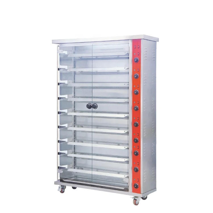 Description Picture 4 of itemCommercial Electric Chicken Rotisseries Chicken Roaster Grill for Sale Rotisserie Chicken Oven