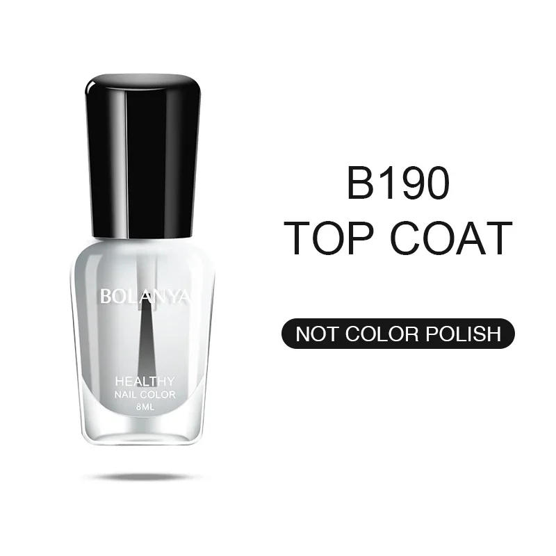 Description Picture 6 of itemWater Based Vegan Non-toxic Glossy Top Coat for Halal Nail Polish