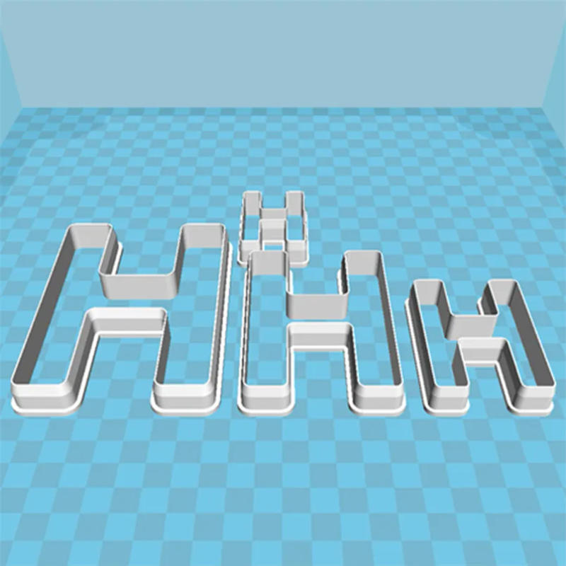 Description Picture 5 of itemFour Specification Cartoon Music Amusement,Letters H,Plastic Molds,Cake Fondant Tools,Cookie and Sushi Fruits Cutter