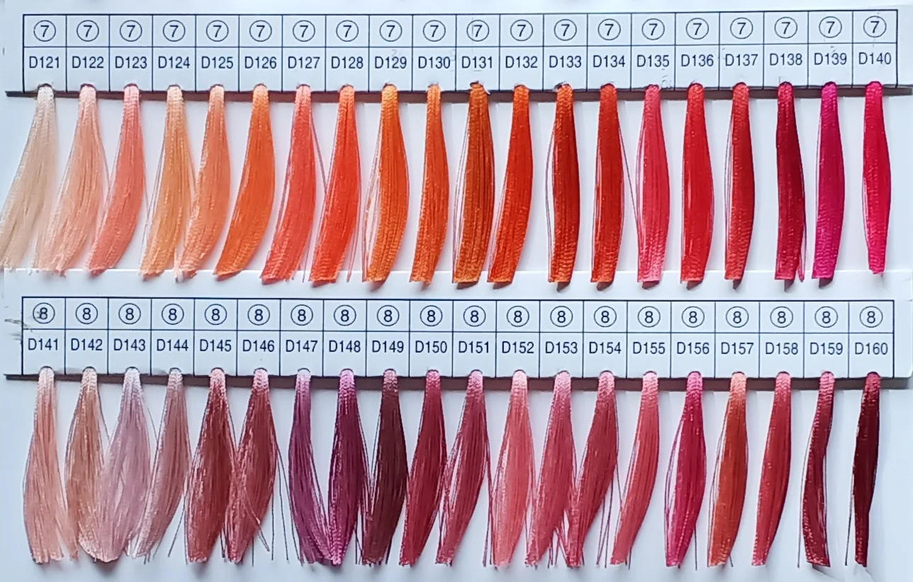 Description Picture 5 of item720 Colors 120D/2 Embroidery Thread 3550 meters/roll Brother Machine Household Sewing Varity Colors