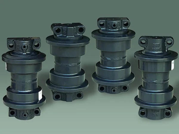 Description Picture 6 of itemSuitable for Kobelco excavator accessories, support wheel, support wheel, guide wheel chain, four wheels with chassis parts