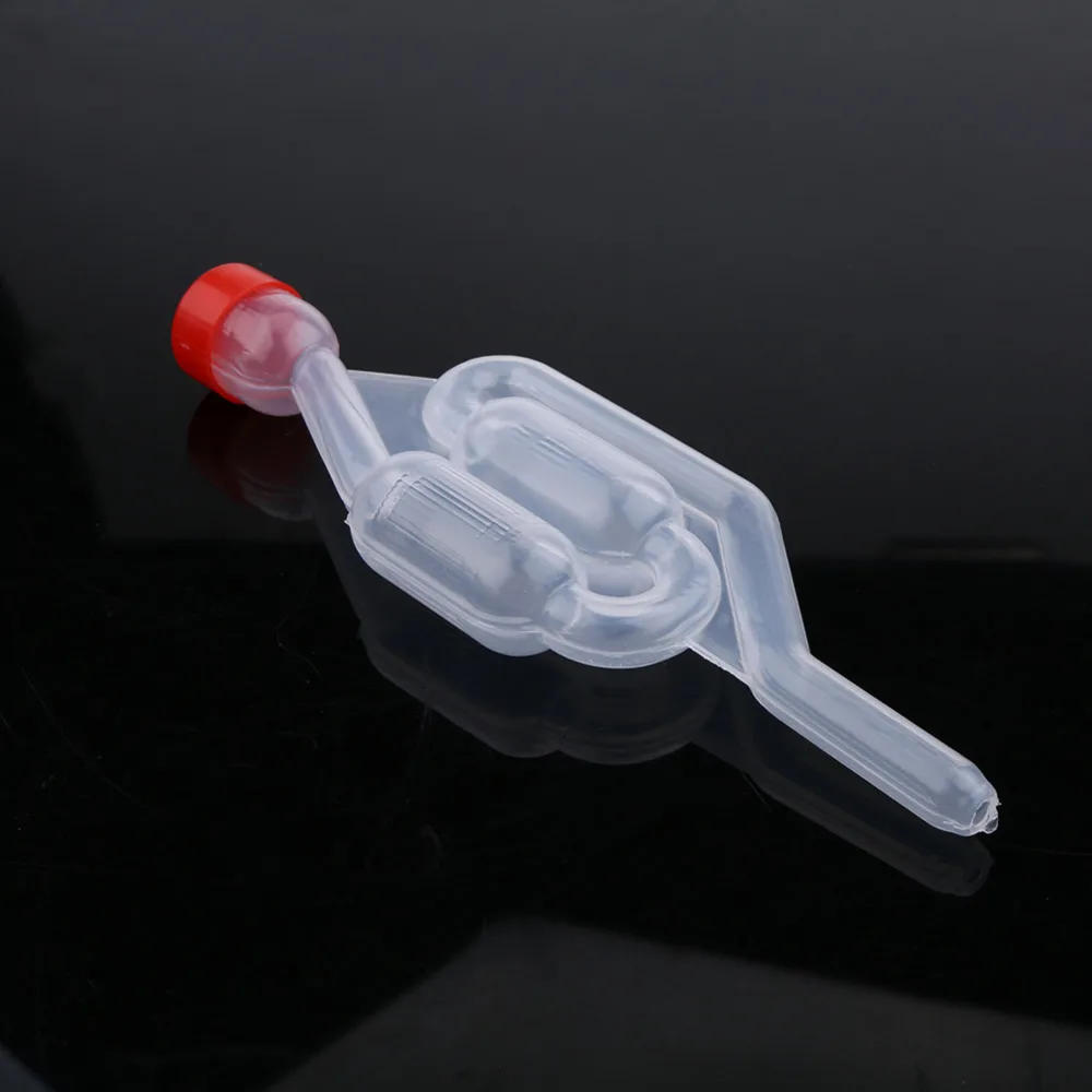 Description Picture 6 of item10 PCS Water Seal Exhaust Home Brew Beer Wine Fermentation Airlock Sealed Check Valve Plastic Eco Friendly Water Sealed Valves