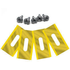 30pcs Replacement Trimmer Blade for Lawn Mower Grass Trimmer Cutter Piece for Husqvarna Automower/garden Robotic Lawnmower Tools