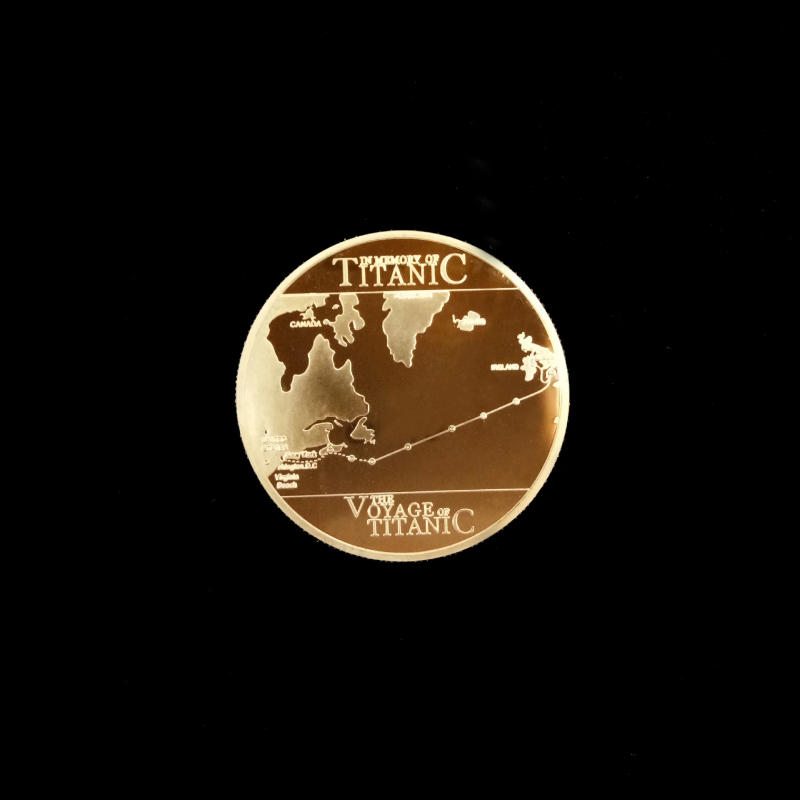 Description Picture 2 of itemTitanic Coin Collection Medallion Commemorative Coin Non-currency