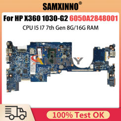 Laptop Motherboard For HP X360 1030 G2 920053-601 Notebook Mainboard With I5 I7 7th CPU 8G 16G RAM Full Tested 6050A2848001