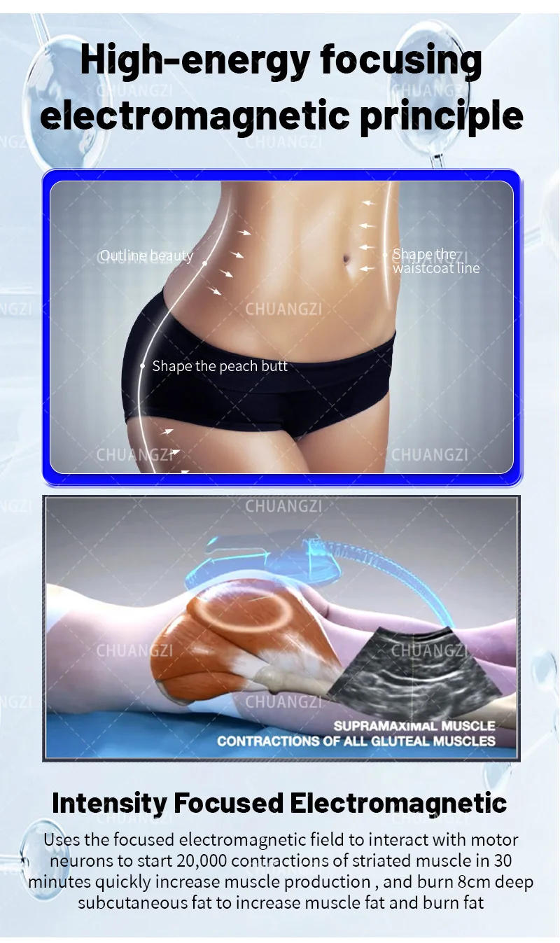 Description Picture 4 of itemEMSzero Muscle Stimulation NEO RF Electromagnetic 2024 Body EMSzero Mini Body Sculpting Machine Fat Removal