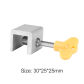 Single Hole Silver