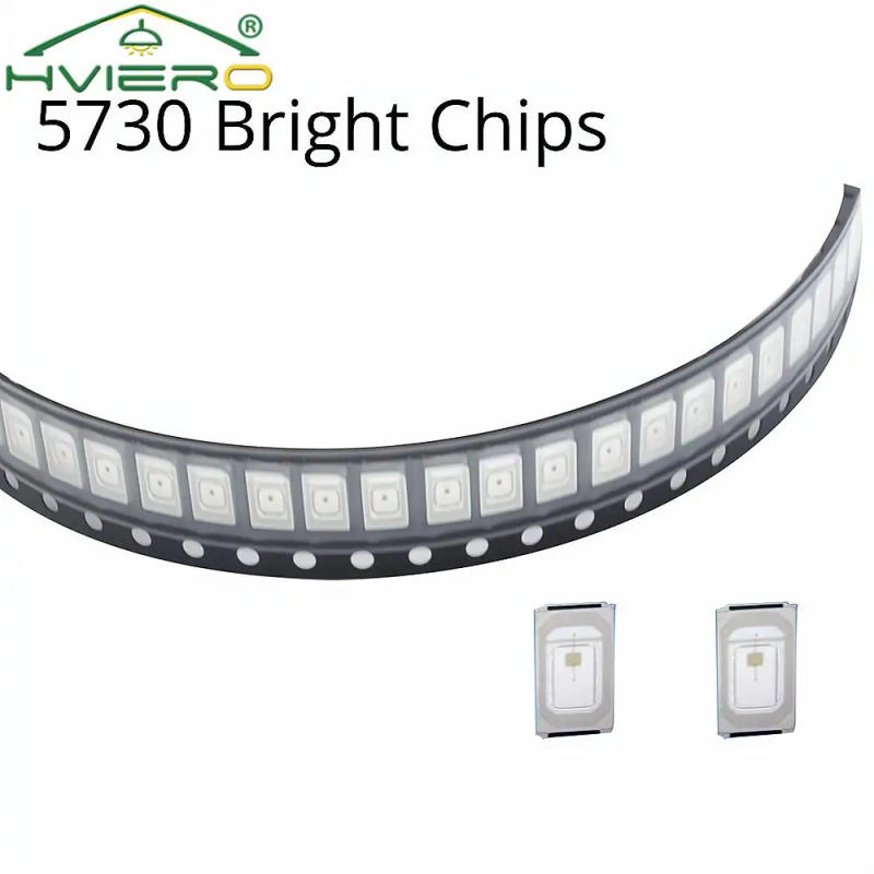 Description Picture 2 of item10/100X 5730 SMD SMT Ultra Bright Warm DIY Led Emitting Diode Chip Light Surface Mount For Bar Ceiling Atmosphere Landscape Lamp
