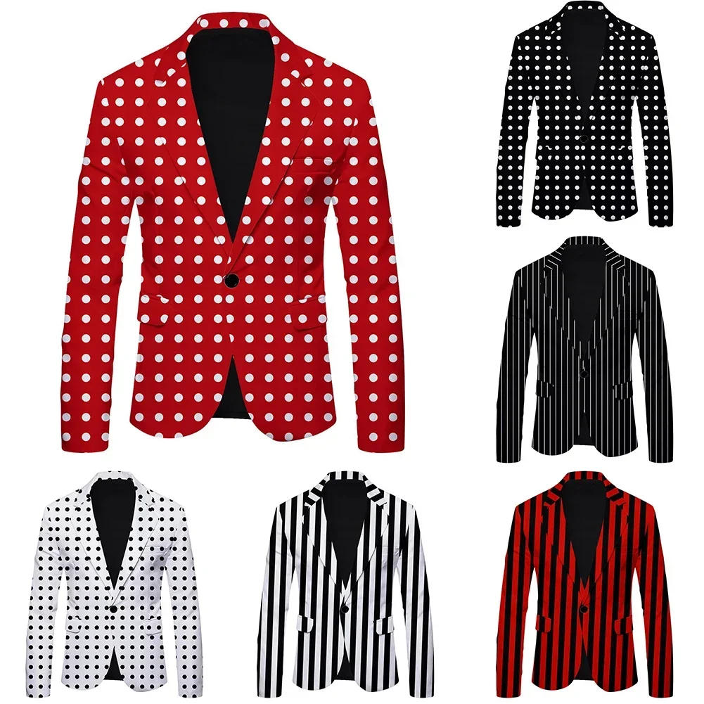 Description Picture 3 of itemMen Casual Formal Suit Blazer Slim Jacket Coat Dress Business Work Button Tops Ones  Office Social Blazers Hommes