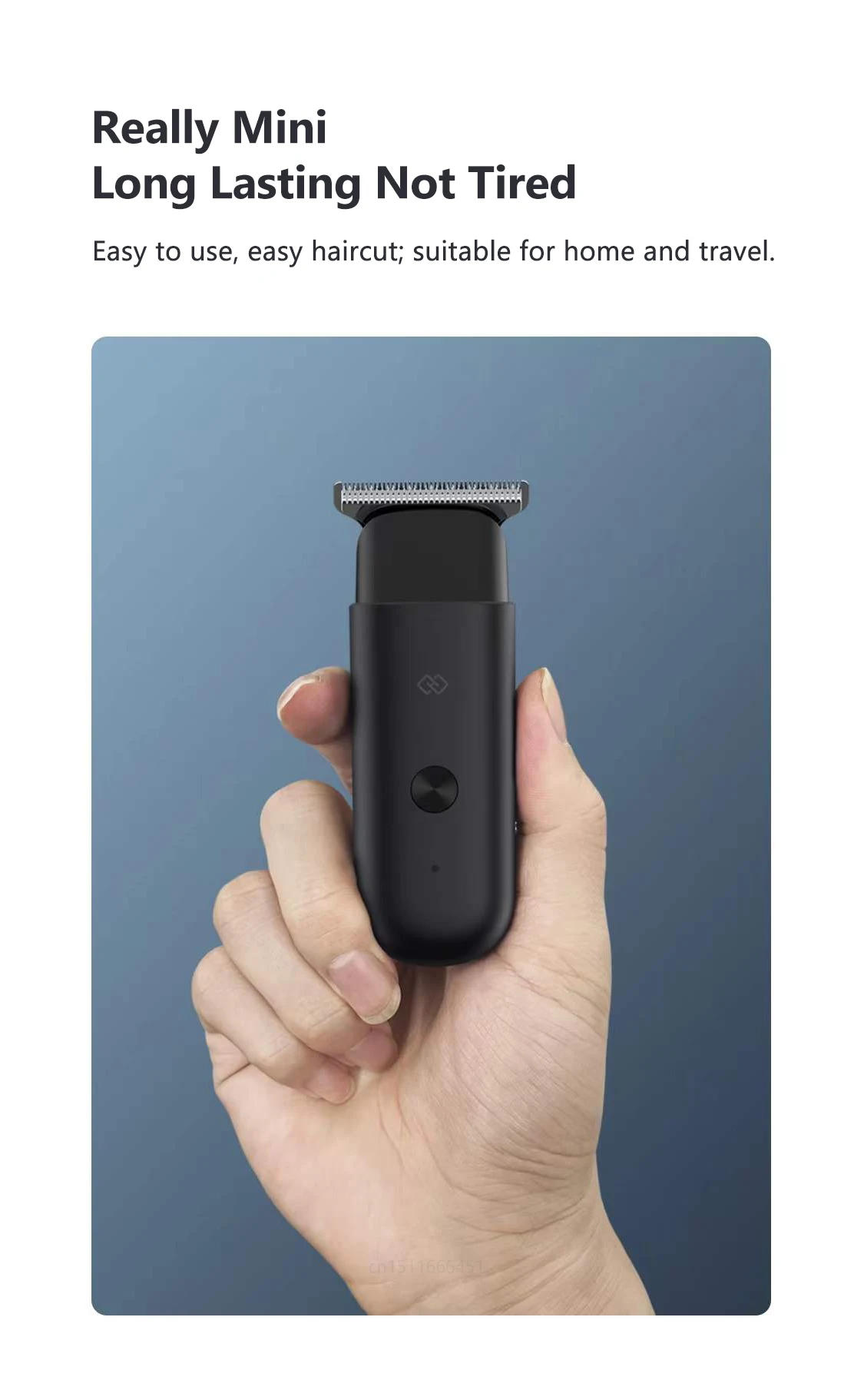 Description Picture 5 of itemXiaomi Youpin Mini Hair Trimmer Hair Clipper Professional Trimmer for Men Waterproof Beard Trimmer Cordless Electric Cutting