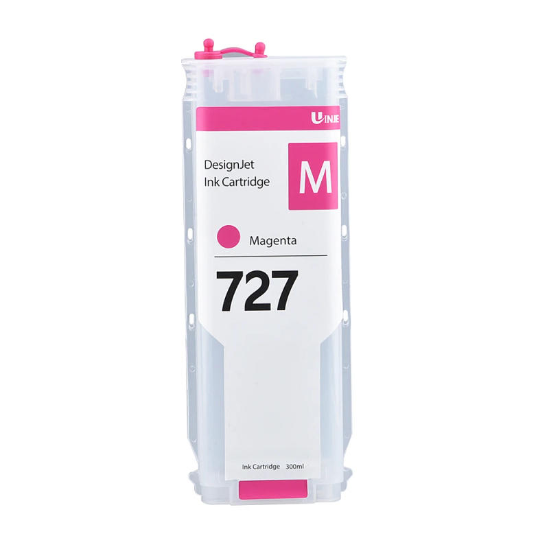 Description Picture 5 of item727 Ink Cartridge with Permanent Chip for HP 727 for HP DesignJet T920 T930 T2500 T2530 T1500 T1530 Printers 6 Colors 300mL