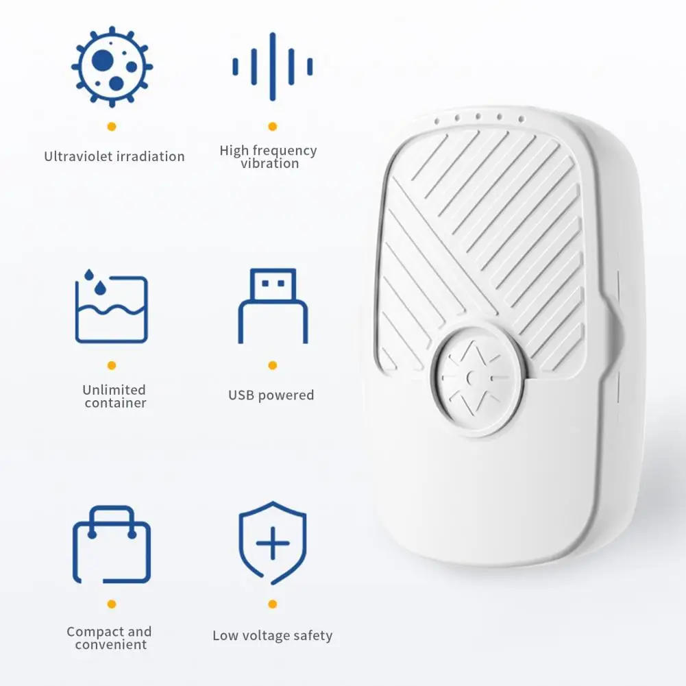 Description Picture 5 of itemPortable Fruit Vegetable Washers Ultrasonic Cleaning Machine Washing IPX7 Waterproof Multifunctional Machine Cleaner For Kitchen