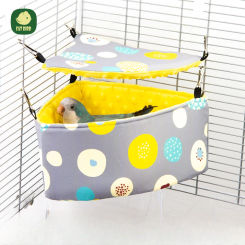 Bird Hammock Warm Bird Nest Parrot House Cotton Bird Cage Parakeet Budgie Hut Tent Bed Hanging Cave Pet Bird Cage Accessories