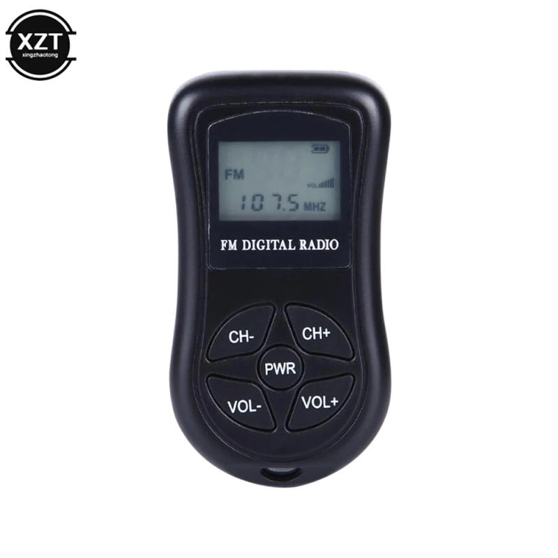 Description Picture 3 of itemPortable Mini DSP Digital Display FM Radio Stereo Noise Reduction Conference Receiver with Wired Earphone 60-108MHz Receiver