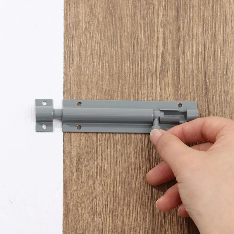 Description Picture 5 of item2-8" Aluminum Alloy Door Latch Lock Garden Gate Shed Sliding Safety Door Tower Bolt Latch Catch Home Hardware