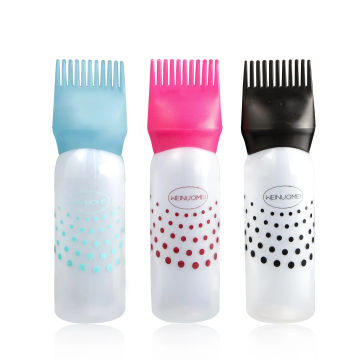 Hair Dye Applicator Comb Barber Bottle Excellent Durable Flexible Plastics Brush for Hairdressing Coloring Dispensing 50oz