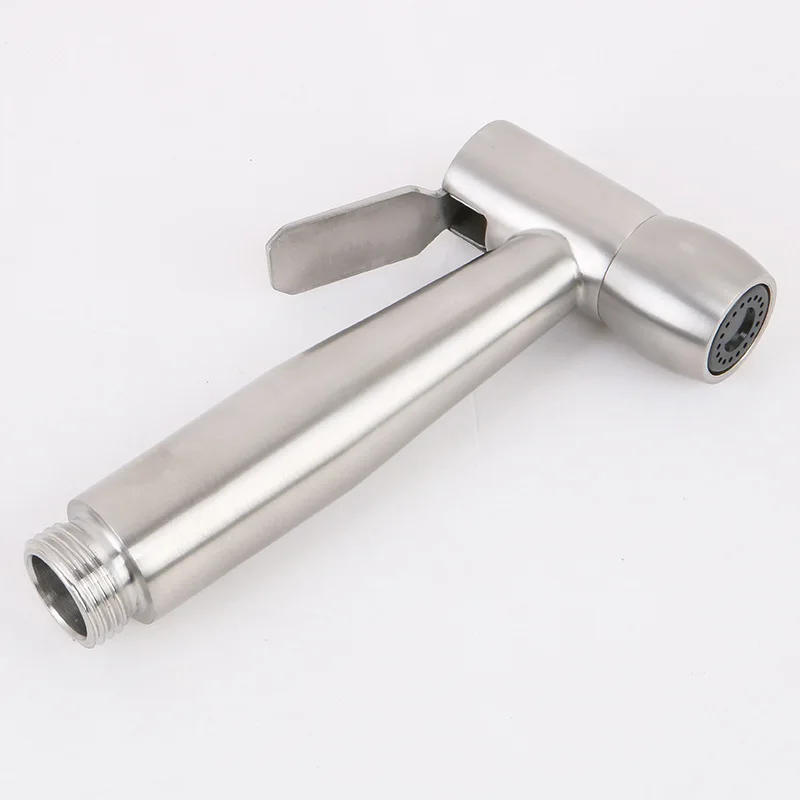 Description Picture 3 of item304 Stainless Steel Hand Bidet Faucet for Bathroom Hand Sprayer Shower Head Toilet Sprayer Gun Cleaning Bathroom