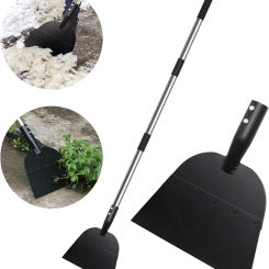 Flat Shovel Snow Shovel Ice Scraper Floor Scraper Outdoor Garden Cleaning Shovel Ice Shovel for Driveway Weeds Removal Tools