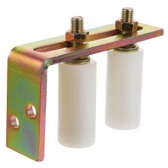 Roller and Bracket Track Guide Wheel Sliding Gate Door Transom Rolling Hardware Kit