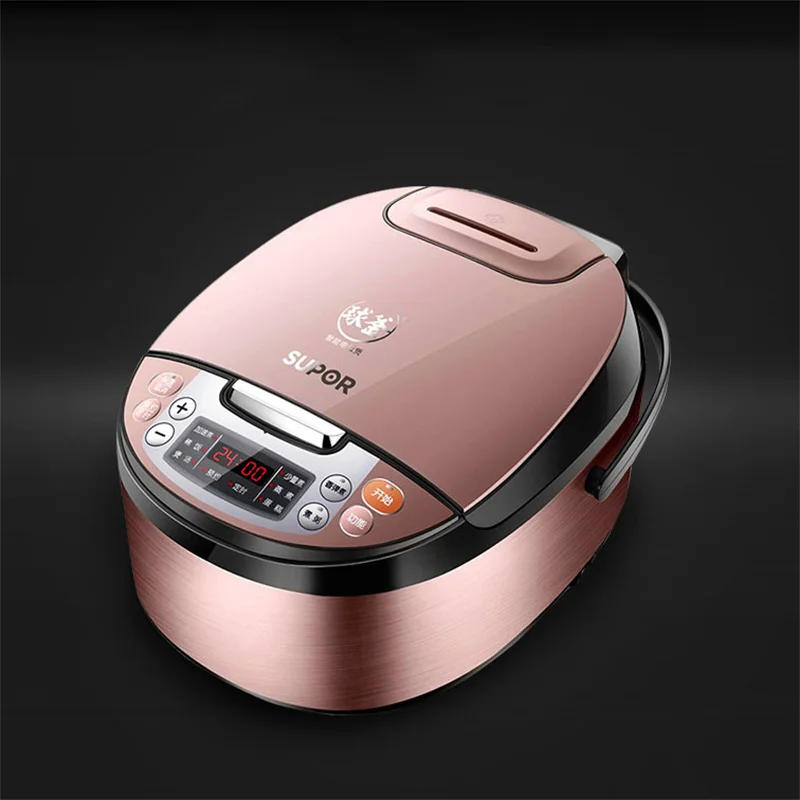 Description Picture 5 of itemElectric Rice Cooker Automatic 4L Liter Smart Reservation Household Large Capacity Rice Cooker Soup Cooking Dual-Use Multicooker