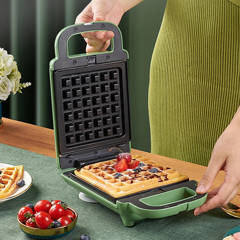 Description Picture 2 of itemElectric Sandwich Maker &WafflesBreakfast Baking Machine Egg Omelette Cooker Grill Pan Double-side Bread Toaster Food Oven