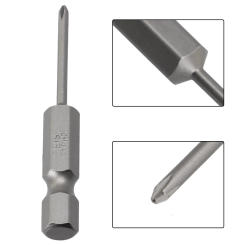 1pc 50mm Cross Screwdriver Bits 1/4Inch Hex Shank Electric Screwdriver Bit Alloy Steel Screw Drive Hand Tools PH00 PH0 PH1 PH2
