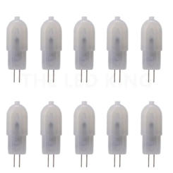 6X 10X Mini G4 G9 LED Light AC DC 12V 220V Bulb Warm/Cold White 360 Beam Angle Chandelier Replace 20/60W Halogen Lamp Spotlight