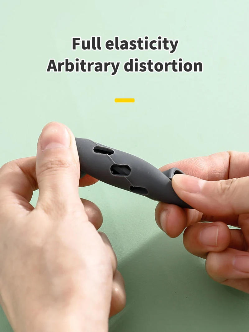 Description Picture 5 of item2PCS Silicone Pan Handle Anti-Ironing Sleeve Iron Pan Wok Ears Anti-Ironing Handle Sleeve Heat-Resistant