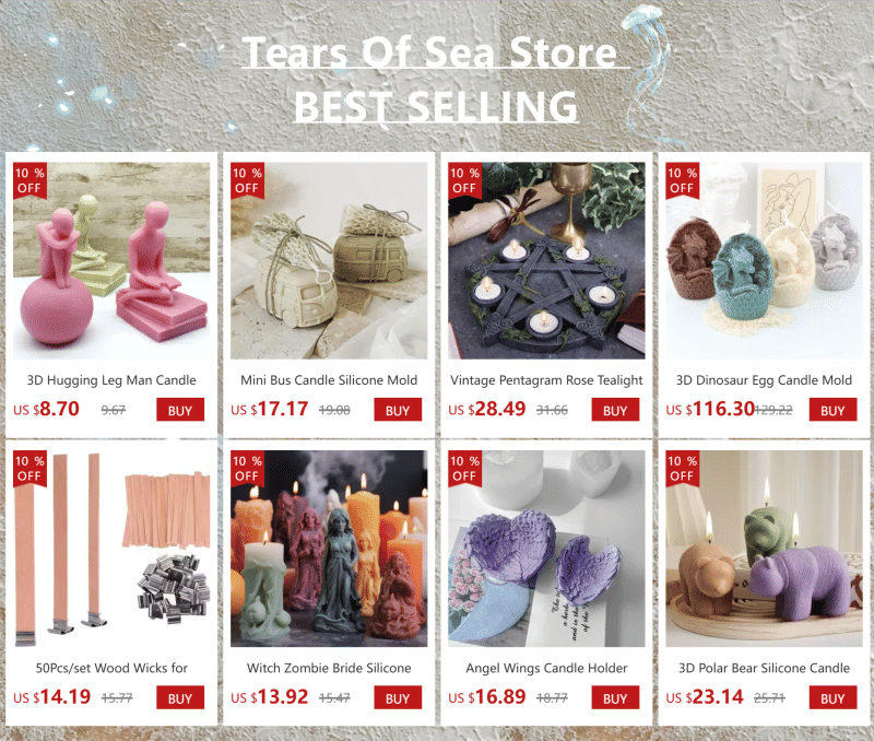 Description Picture 2 of itemPet Labrador Dog Candle Silicone Mould Animal Aromatherapy Soap Plaster Decorative Making Set Cake Baking Tools Home Decor Gift