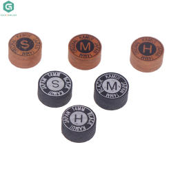 1Pc 14MM Japanese Cue Tip Quality Pool Billiard Leather Cue Tip Nine-Ball Cue Head Snooker Cue Tip Hard Soft Head