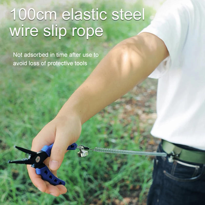 Description Picture 5 of itemMagnetic Net Release Clip, Magnetic Keychain With Hydraulic Embedded Magnet, Steel Wire Lost Rope, Automatic Adsorption Fishing