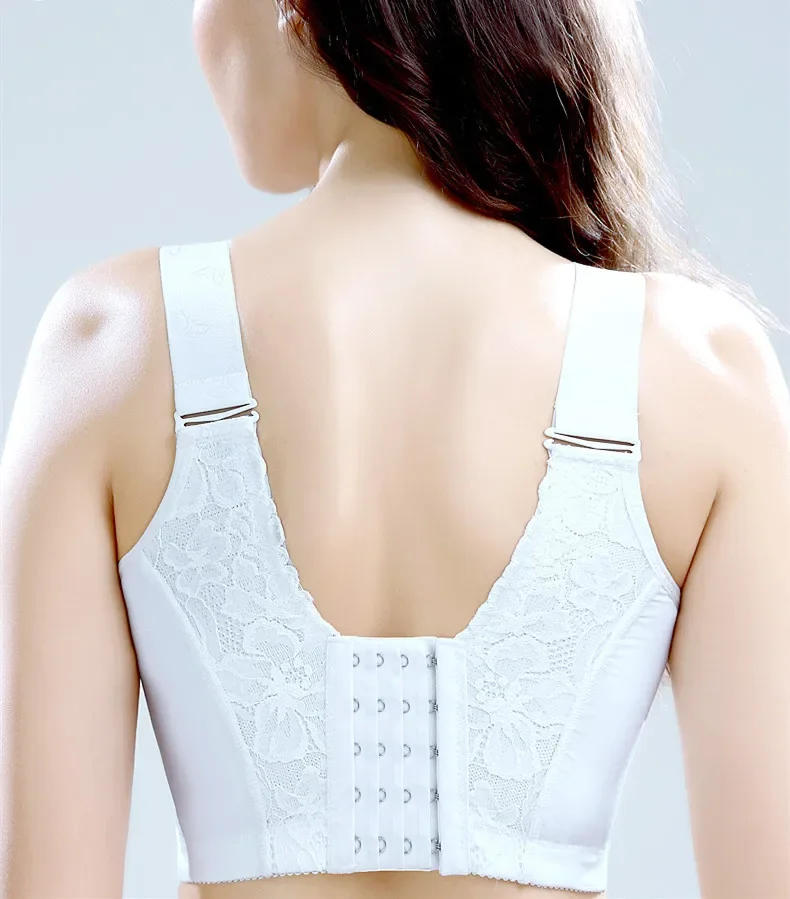 Description Picture 5 of itemWomen's Bra Female Lingerie Lace Bra Women Underwear Push Up Bra Backless Bra Embroidery Bras for Women Big Size Sexy Bra Tops