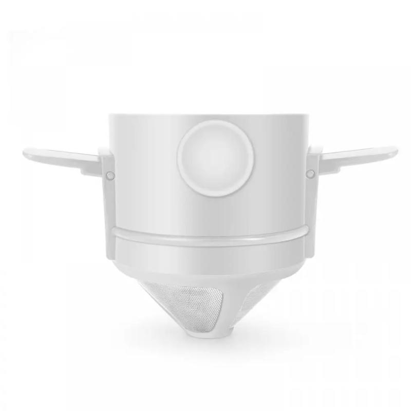 Description Picture 4 of itemPortable Folding Coffee Filter Stainless Steel Easy Clean Reusable Coffee Funnel Paperless Hand Drip Coffee Dripper