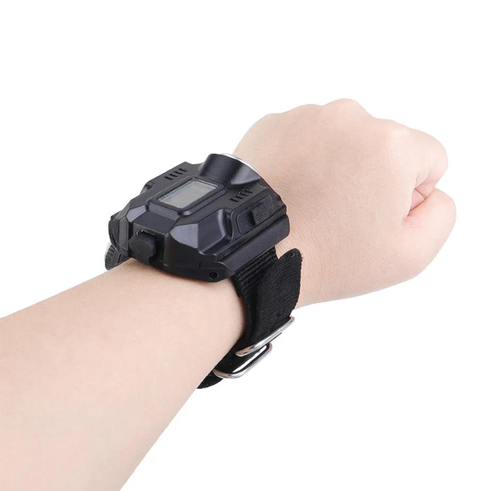 Description Picture 6 of itemLED Wrist Light Portable Flashlight Rechargeable Watch Lamp Wrist Lighting Torch Mini With Compass Outdoor Sport Running Light