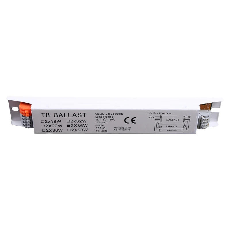 Description Picture 5 of item1Pc T8 High Efficiency Instant Electronic Ballast 2x36W Fluorescent Light Ballast Residential/Commercial Use